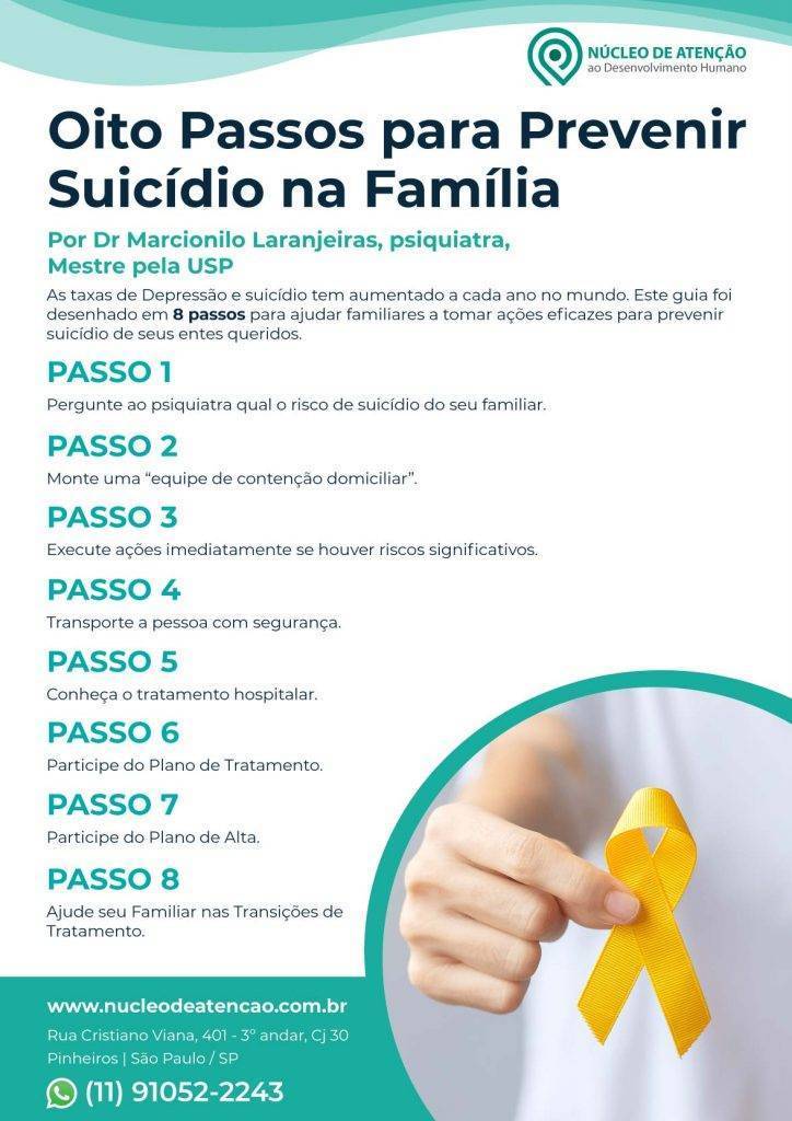 Conhe A Os Oito Passos Para Prevenir Suic Dio Na Fam Lia