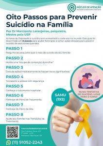 Guia: Oito Passos para Prevenir Suicídio na Família